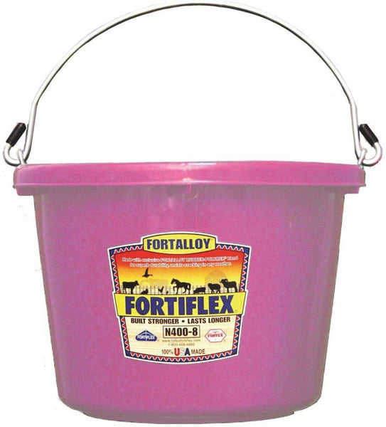 FORTEX-FORTIFLEX 1304812 Utility Pail, Pink