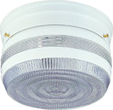 Boston Harbor F14WH02-8002CL3L Two Light Ceiling Fixture, 120 V, 60 W, 2-Lamp, A19 or CFL Lamp, White Fixture