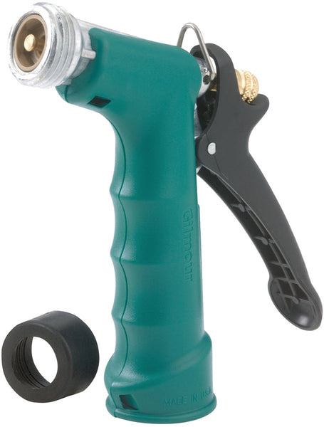 Gilmour 857102-1001 Watering Nozzle, GHT, Brass/Metal/Rubber/Stainless Steel