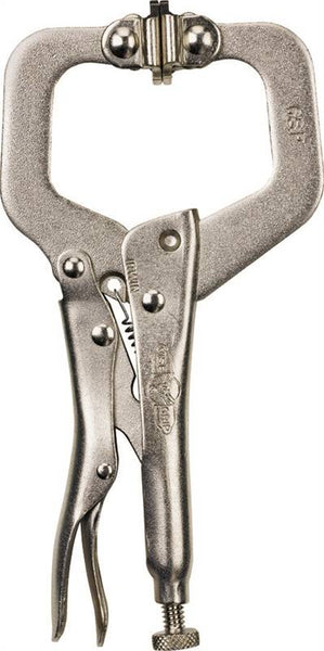 IRWIN 20 C-Clamp, 1000 lb Clamping, 3-3/8 in Max Opening Size, 2-5/8 in D Throat, Steel Body