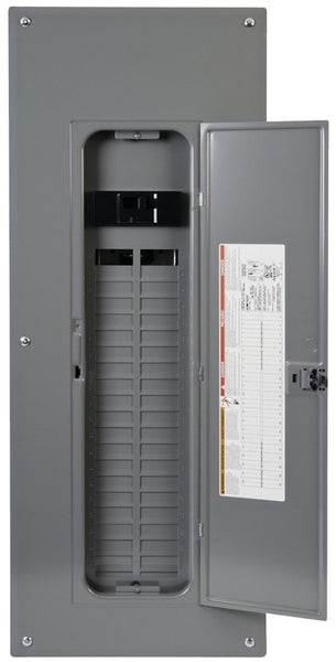 Square D HOM4080M200PC Load Center, 80 -Pole, 200 A, 40 -Space, Plug-On Neutral, NEMA 1 Enclosure