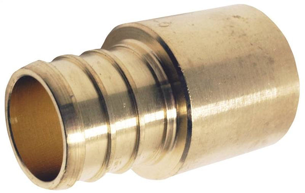 Apollo Valves APXMS3434 Pipe Adapter, 3/4 in, PEX x Male Solder, Brass, 200 psi Pressure