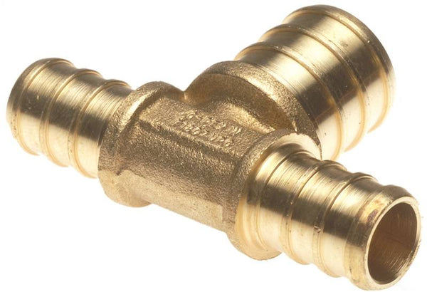 Apollo Valves APXT121234 Tube Tee, 1/2 x 1/2 x 3/4 in