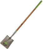 AMES 2535700 Square Point Shovel, 9-3/4 in W Blade, Steel Blade, Ashwood Handle, Cushion Grip Handle, 48 in L Handle