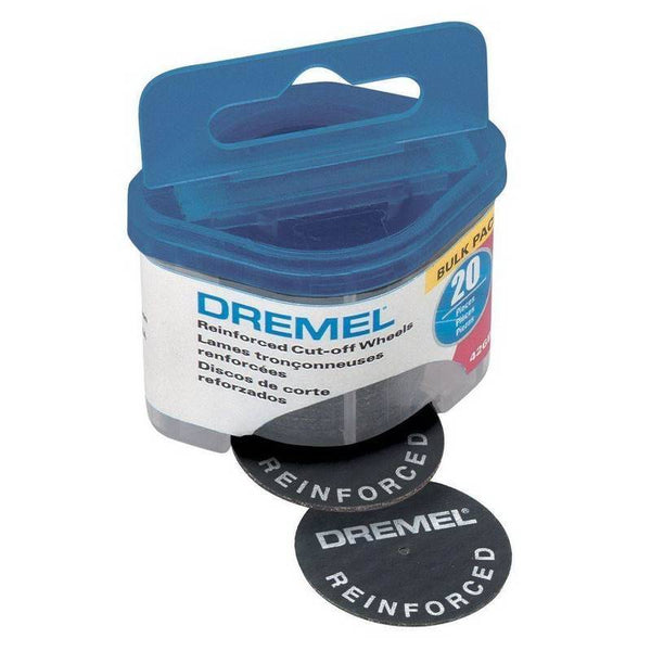 DREMEL 426B Cut-Off Wheel, 1-1/4 in Dia, 0.045 in Thick, 1/8 in Arbor