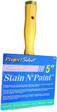 Linzer 3550-5 Paint Brush, 5 in W, 3-1/8 in L Bristle, Polyester Bristle, Threaded Handle