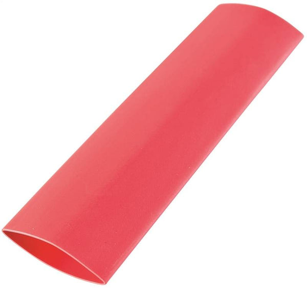 GB HST-500R Heat Shrink Tubing, 1/2 in Dia, 4 in L, Polyolefin, Red