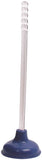 ProSource TP6063L Toilet Plunger, 21-1/4 In OAL, 6 in Cup, Long Handle