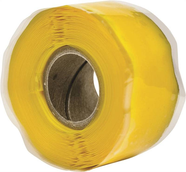 HARBOR PRODUCTS RT12012BYE Pipe Repair Tape, 12 ft L, 1 in W, Yellow