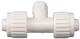 Flair-It 16834 Tube Tee, 1/2 x 1/8 in