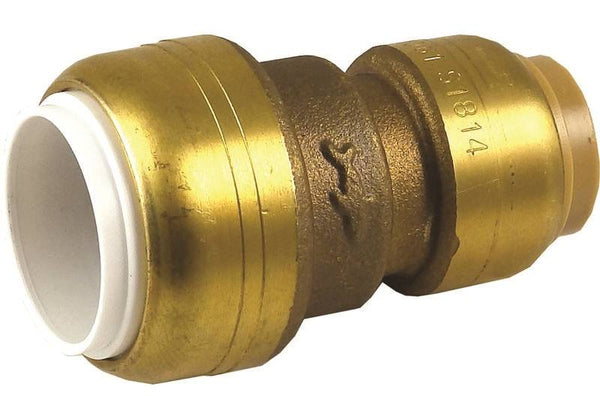 SharkBite UIP4016A Transition Pipe Coupling, 3/4 in, Brass, SCH 40, SCH 80, SCH 180 Schedule, 200 psi Pressure