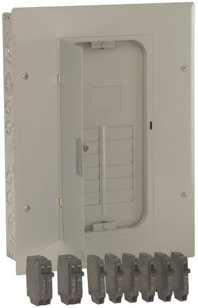 GE Industrial Solutions PowerMark Gold TLM TLM1212CCUPL8 Load Center Pack, 125 A, 12 -Space, 24 -Circuit, Main Lug