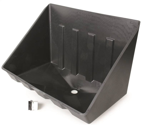 CAMCO 11470 Water Heater Drain Pan, Plastic, For: 20-1/2 in W x 13 in D Gas or Electric Tankless Water Heaters