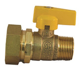 PRO-FLEX PFGV-PF34MB Gas Valve, 3/4 in Connection, MIP x CSST