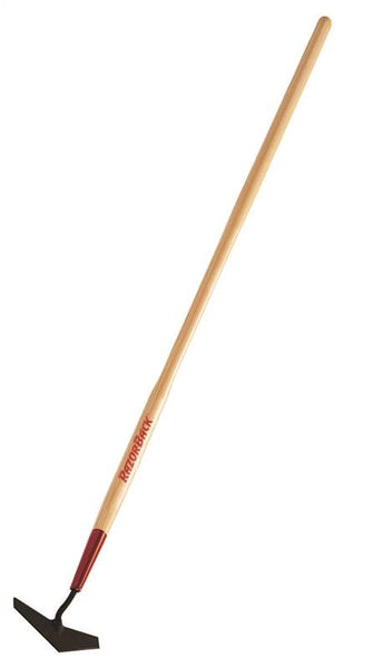 RAZOR-BACK 66137 Scuffle Hoe with Wood Handle, 6-1/2 in L Blade, Hardwood Handle