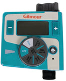 Gilmour 830134-1001 Electronic Single Watering Timer, 1-Zone, 24, 48, 72 hr Time Setting, 1 to 360 min Cycle