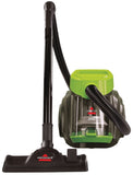 BISSELL Zing 2156A Bagless Canister Vacuum, 2 L Vacuum, 3-Stage Filter, 16 ft L Cord, Black/Citrus Lime Housing