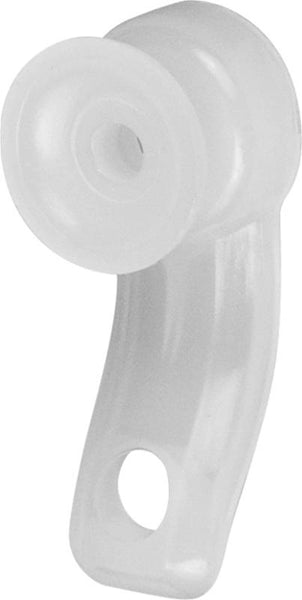 Kenney KN1865 Traverse Rod Carrier, Plastic, White