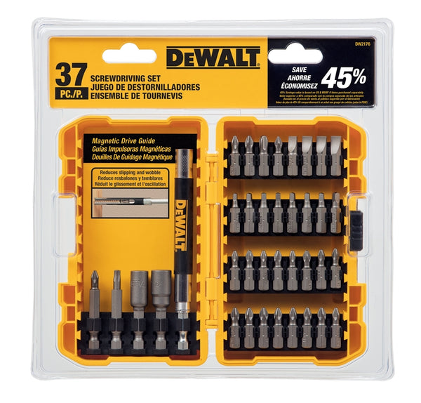 DeWALT DW2176 Screwdriver Bit Set, Steel