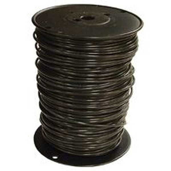 Southwire 10BK-SOLX500 Building Wire, 10 AWG Wire, 1 -Conductor, 500 ft L, Copper Conductor, Nylon Sheath