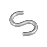 National Hardware N121-665 S-Hook, 125 lb Working Load, 0.262 in Dia Wire, Steel, Zinc