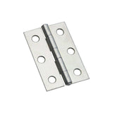 National Hardware N146-258 Utility Hinge, 2-1/2 in W Frame Leaf, 0.056 in Thick Frame Leaf, Steel, Zinc, 20 lb