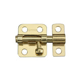 National Hardware V833 Series N151-266 Window Bolt, Steel, Brass