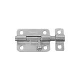 National Hardware N151-555 Barrel Bolt, 0.32 in Dia Bolt Head, 3 in L Bolt, Steel, Zinc