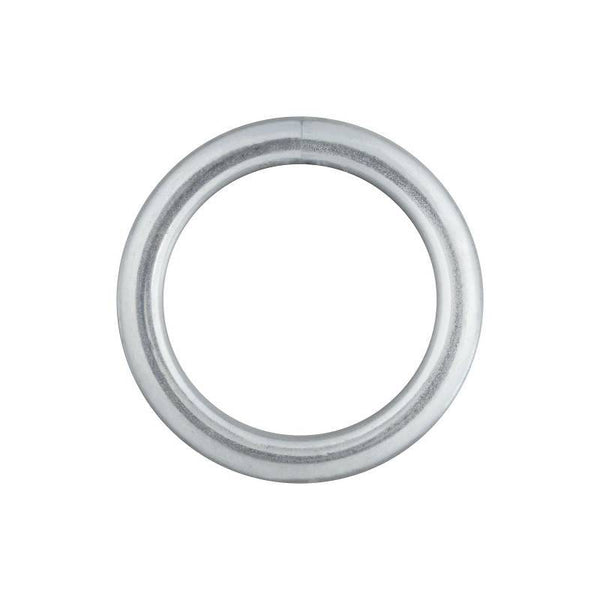 National Hardware 3155BC Series N223-131 Welded Ring, 270 lb Working Load, 1-1/4 in ID Dia Ring, #4 Chain, Steel, Zinc