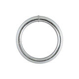 National Hardware 3155BC Series N223-149 Welded Ring, 300 lb Working Load, 1-1/2 in ID Dia Ring, #3 Chain, Steel, Zinc