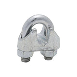 National Hardware 3230BC Series N248-310 Wire Cable Clamp, 3/8 in Dia Cable, 5 in L, Malleable Iron, Zinc