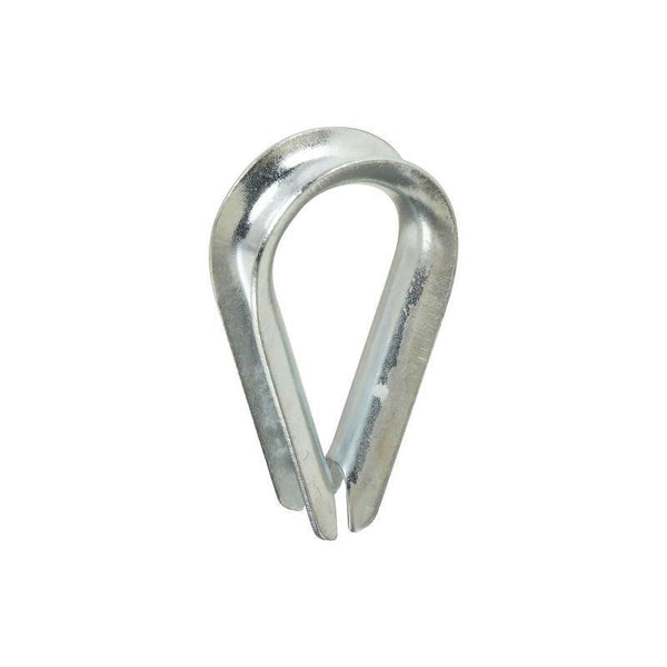 National Hardware 3232BC Series N176-826 Rope Thimble, Steel, Zinc