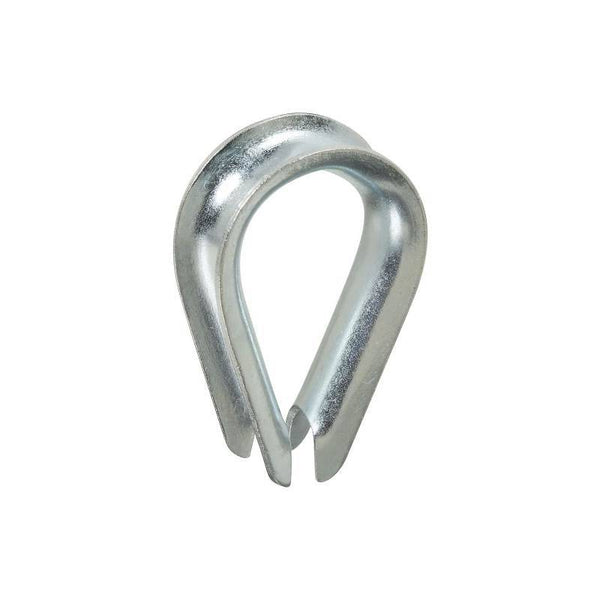 National Hardware 3232BC Series N176-842 Rope Thimble, Steel, Zinc