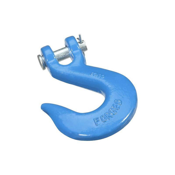 National Hardware 3242BC Series N177-279 Clevis Slip Hook, 3/8 in, 5400 lb Working Load, Steel, Blue