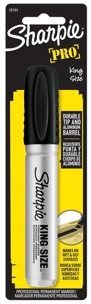 Sharpie 2018321 Permanent Marker, Chisel Lead/Tip, Black Lead/Tip