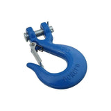 National Hardware 3243BC Series N265-488 Clevis Slip Hook, 5/16 in, 3900 lb Working Load, Steel, Blue