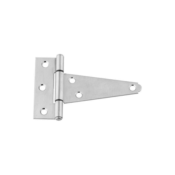 National Hardware N342-501 T-Hinge, Stainless Steel, Stainless Steel, Fixed Pin