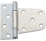 National Hardware N220-137 Gate Hinge, 4-1/4 in W Frame Leaf, 1.56 in H Frame Leaf, Steel, Zinc, Tight Pin, 48 lb