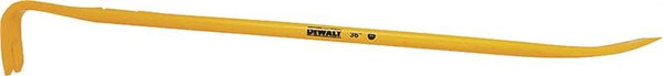 DeWALT DWHT55131 Wrecking Bar, 36 in L, Beveled Tip, Steel, Yellow