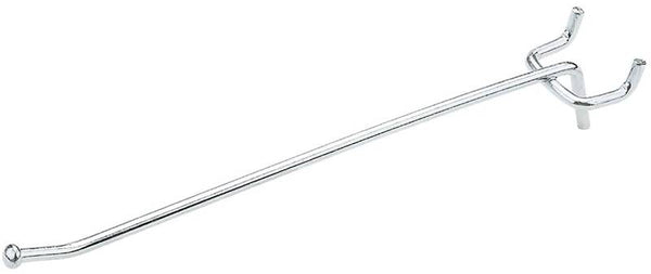 National Hardware N180-012 Peg Hook, 6 in, 1/4 in Opening, Steel, Zinc