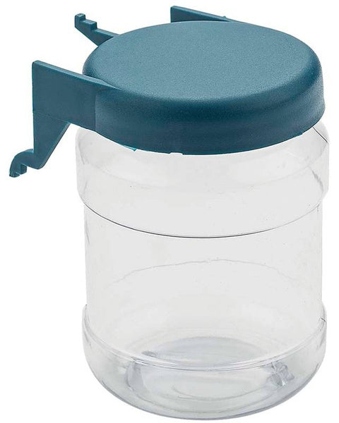 National Hardware N112-064 Organizer Jar, 2-3/8 in W, 3-3/8 in H, Plastic, Clear