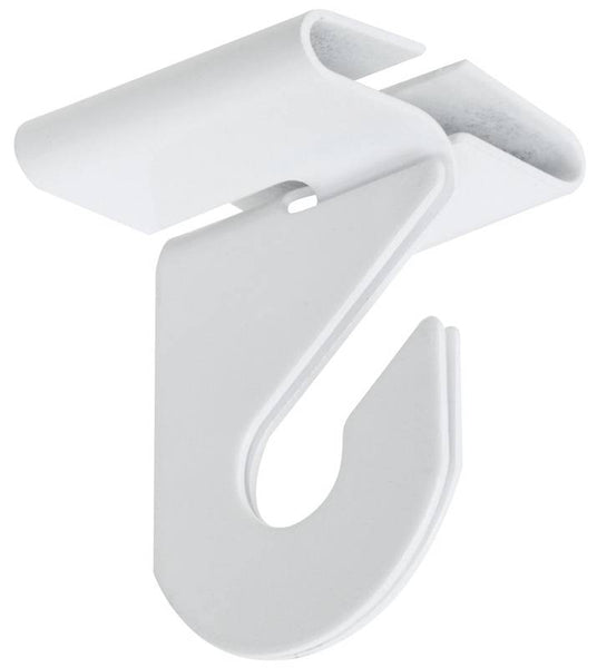 National Hardware V2669 Series N274-969 Suspended Ceiling Hook, 2 in L, Steel, White