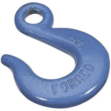 National Hardware 3246BC Series N177-337 Eye Slip Hook, 1/4 in, 2600 lb Working Load, Steel, Blue