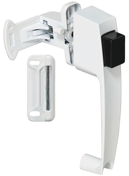 National Hardware V1316 Series N213-074 Pushbutton Latch, Zinc, 5/8 to 2 in Thick Door