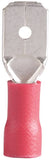 GB 20-141M Disconnect Terminal, 600 V, 22 to 16 AWG Wire, 1/4 in Stud, Vinyl Insulation, Red