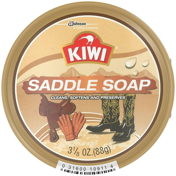 Kiwi 10906 Saddle Soap, 3.125 oz