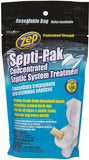 Zep Septi-Pak Series ZSTP2 Septic System Treatment, Solid, Brown, Mild, 4 oz Pouch