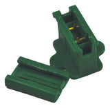 Hometown Holidays ZPLG-I Inline Outlet Slide Plug, Green, For: C9 18 AWG SPT-1 Cord