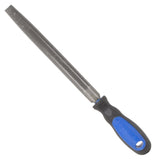 Vulcan JL-F003 File, Half-Round Profile, Half Round Pattern, Double Cut Cut, 3/4 in W Blade, Cushion-Grip Handle