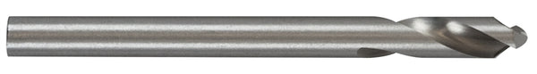 MORSE MAPD3C Drill Bit, 1/4 in Dia, 3-3/32 in OAL, Round Shank
